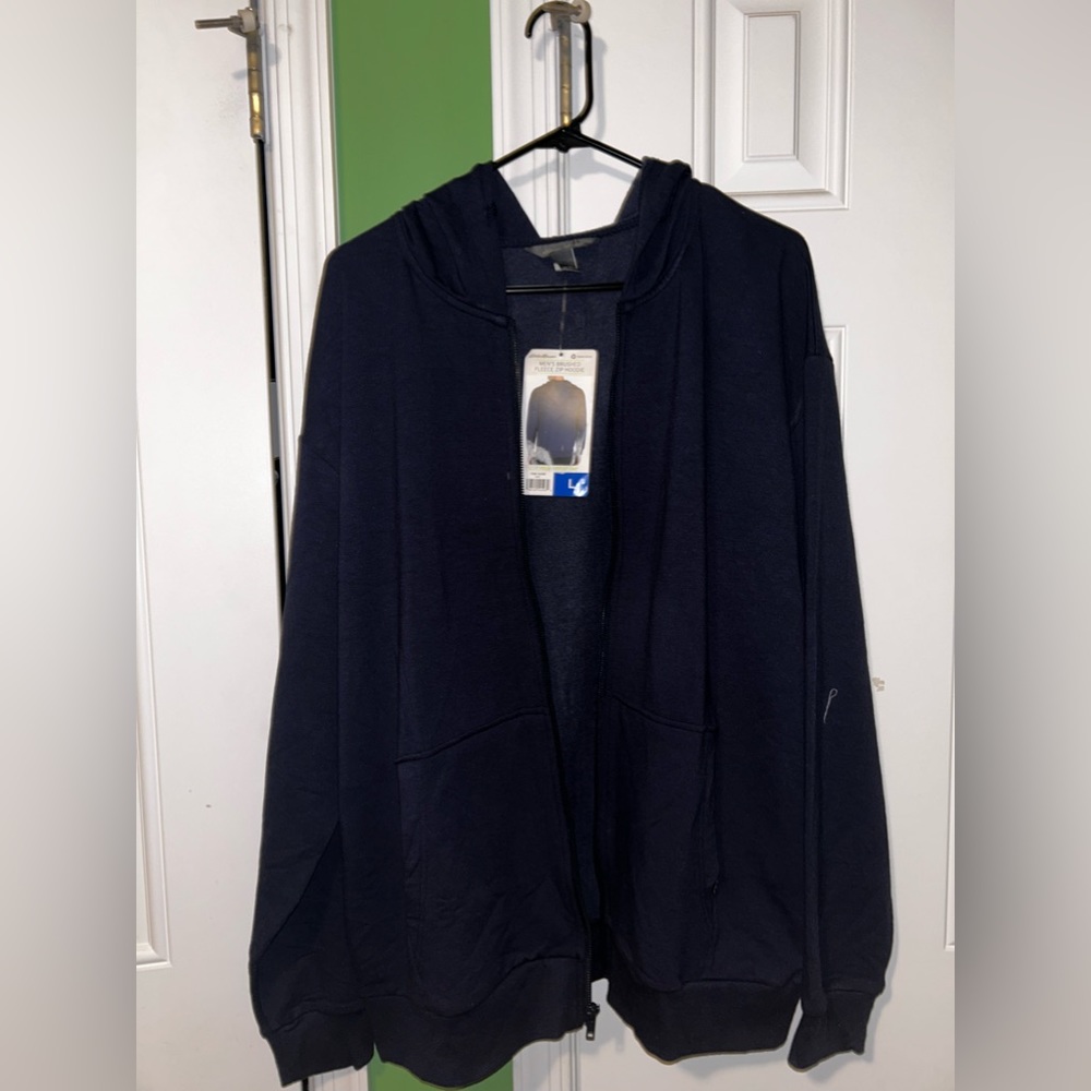 Eddie Bauer Men’s Fleece Zip-Up Hoodie